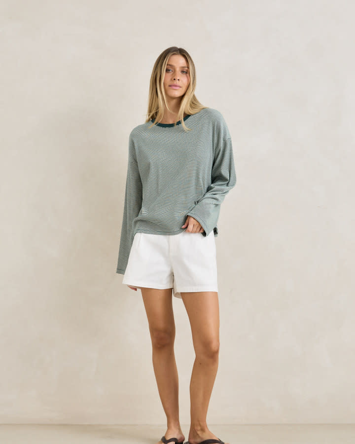Rhythm Lexi Stripe Long Sleeve Top