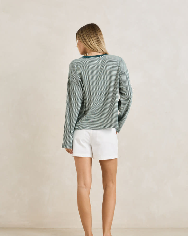 Rhythm Lexi Stripe Long Sleeve Top