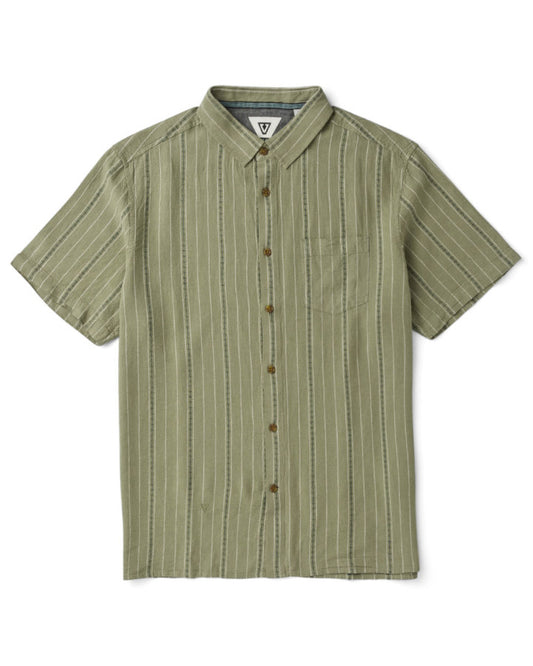 Vissla Linen Pin SS Shirt-SAG