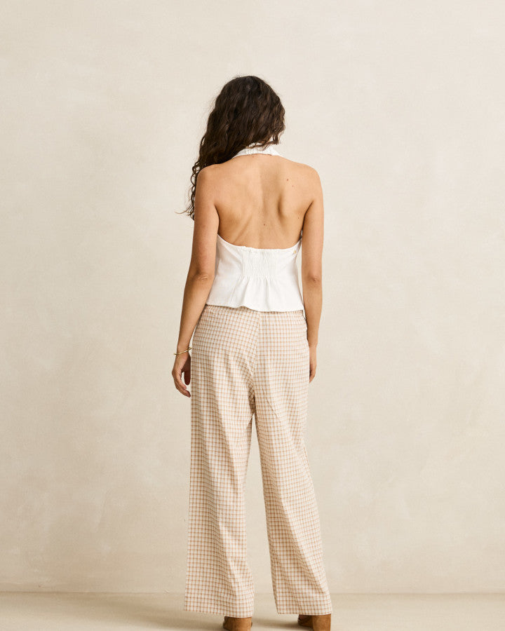 Rhythm London Check Beach Pant