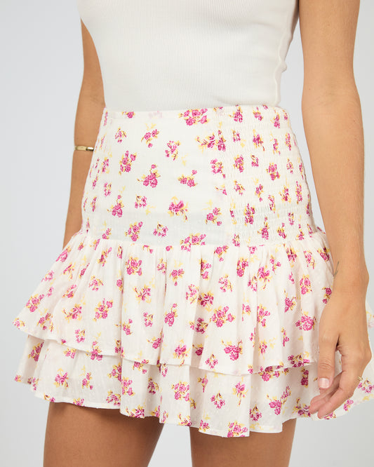 All About Eve Lorelai Floral Mini Skirt