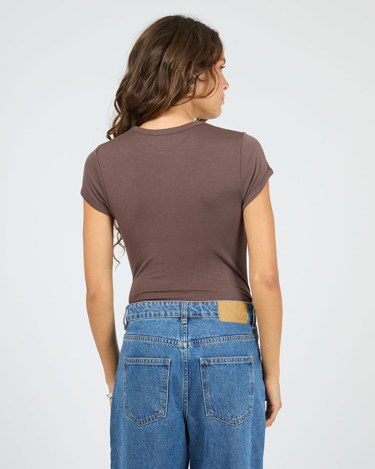 Silent Theory Luxe Rib Baby Tee