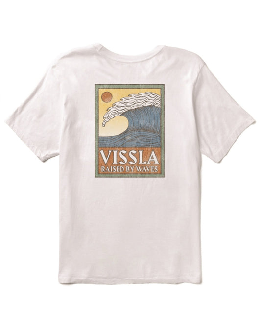 Vissla Peaky Swell Vintage SS Tee-WHT