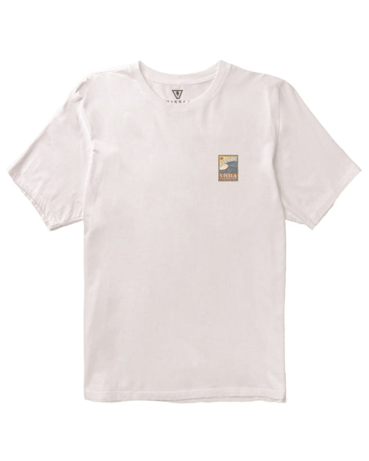 Vissla Peaky Swell Vintage SS Tee-WHT