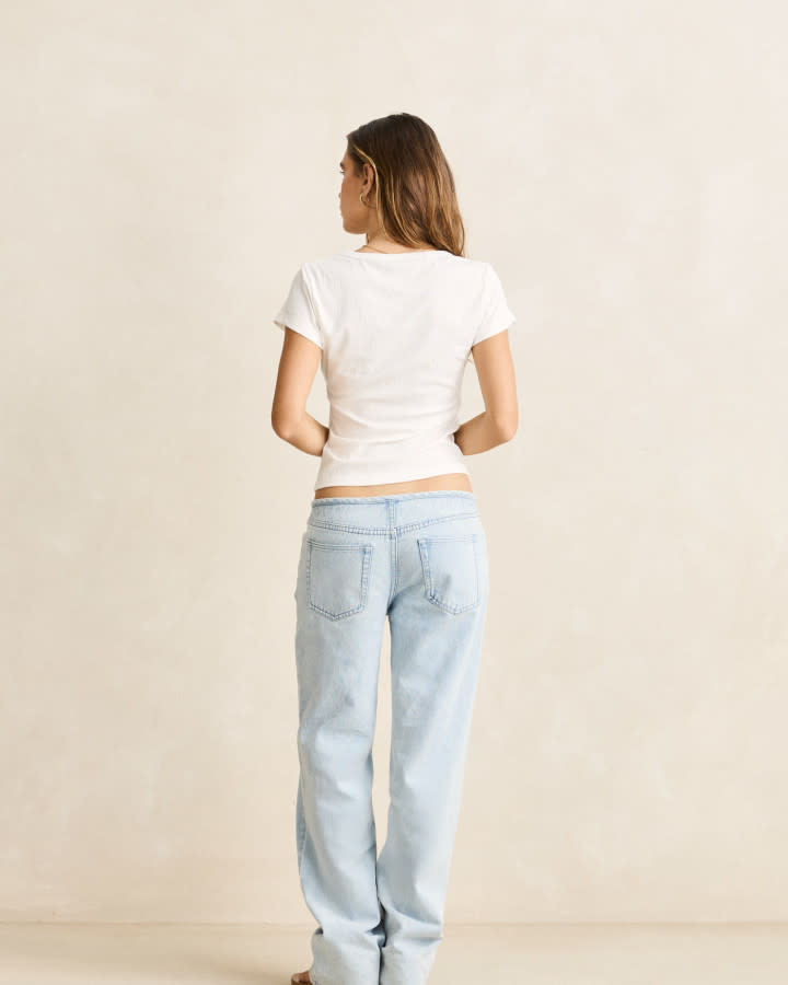 Rhythm Portia Button Down Rib Top