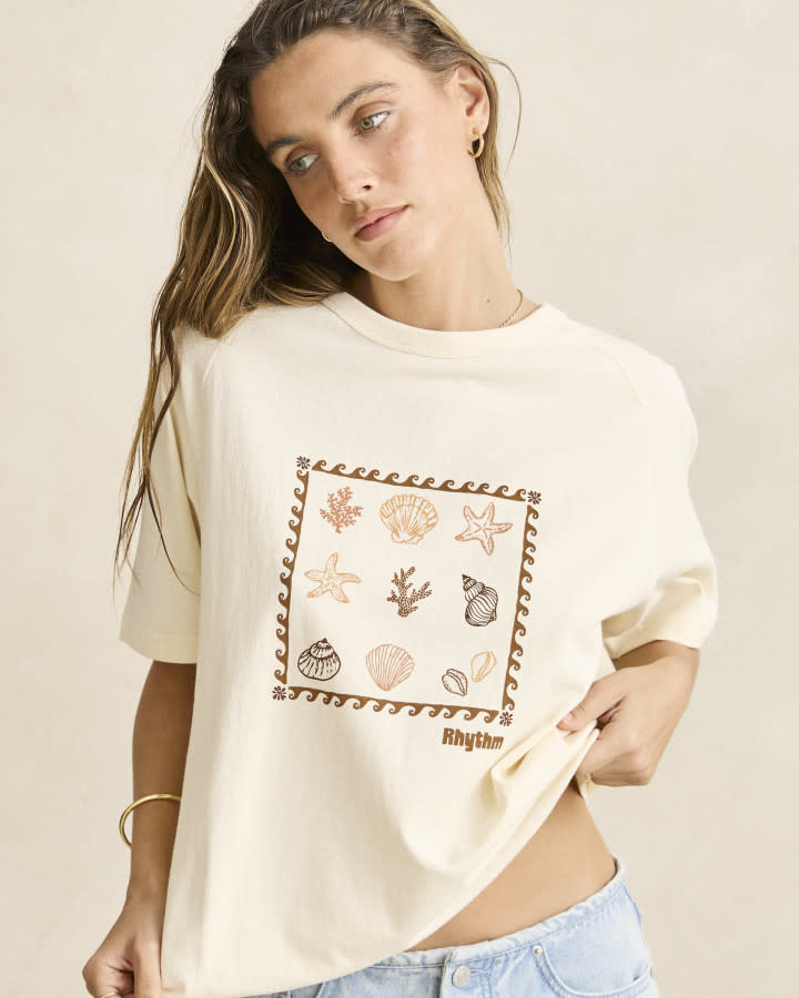 Rhythm Sea Ranch Shell Tee