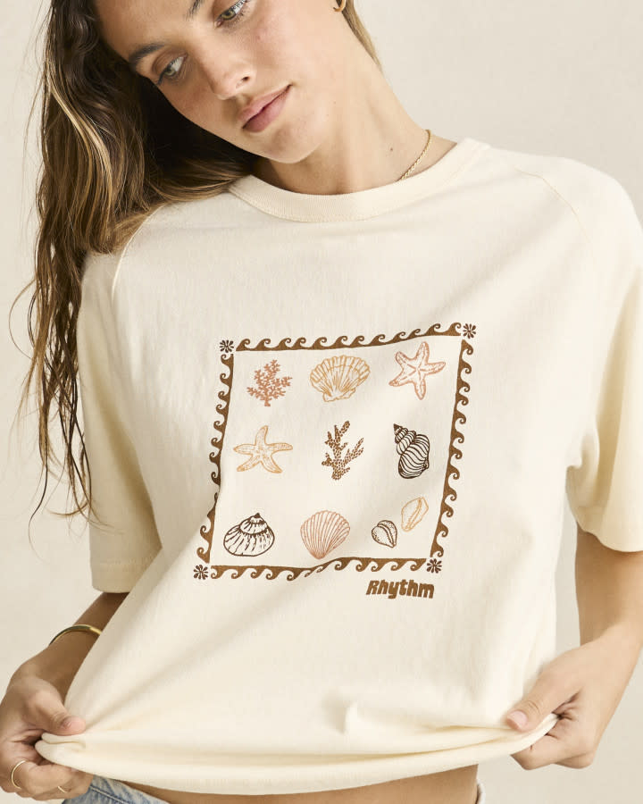 Rhythm Sea Ranch Shell Tee