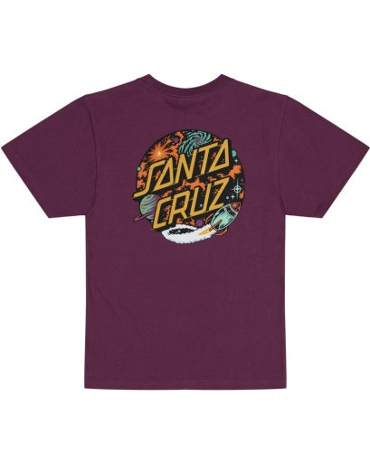 Santa Cruz SPACE DOT ROCKET TEE