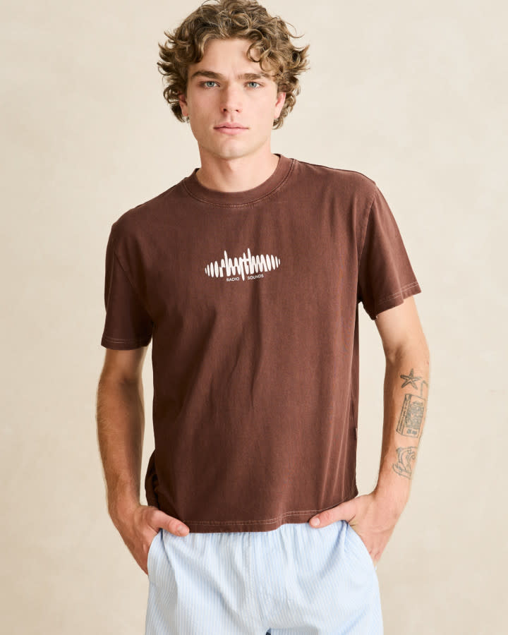 Rhythm Sounds Contrast Band SS T-Shirt