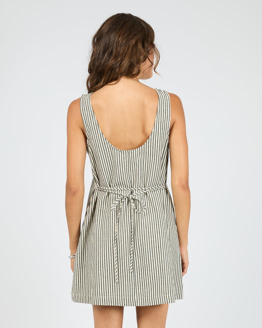 Silent Theory Sunday Tie Waist Mini Dress