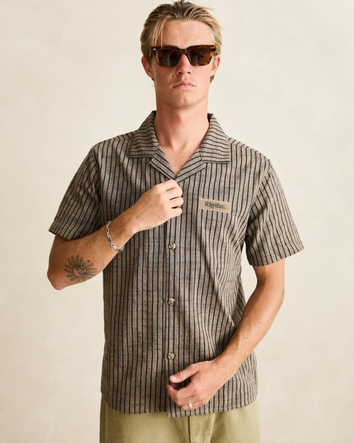 Rhythm Texture Stripe SS T-Shirt
