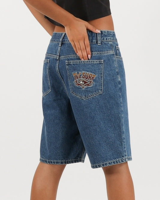 T & C Thrift Denim Short