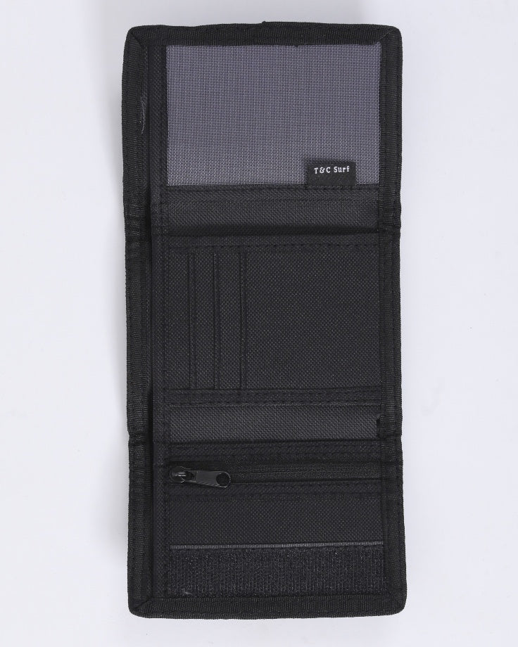 T & C Thrift Nylon Velcro Wallet