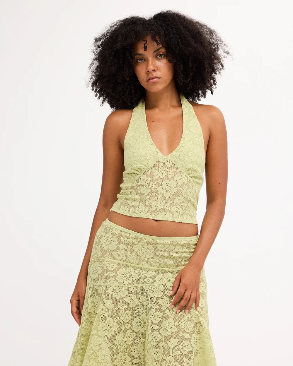 Billabong Paisley Lace Top