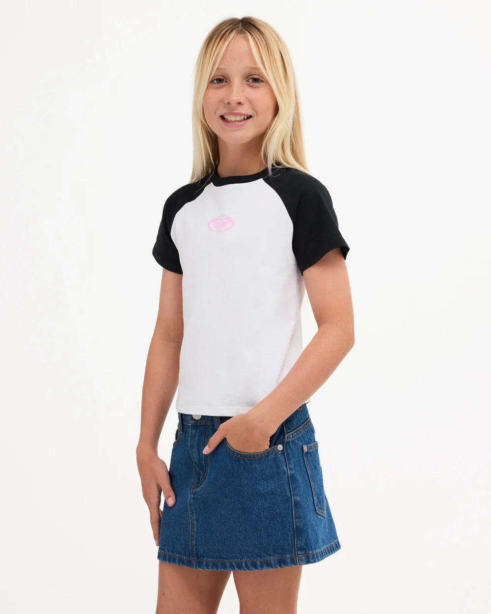 Roxy Rg Backslider Denim Skirt