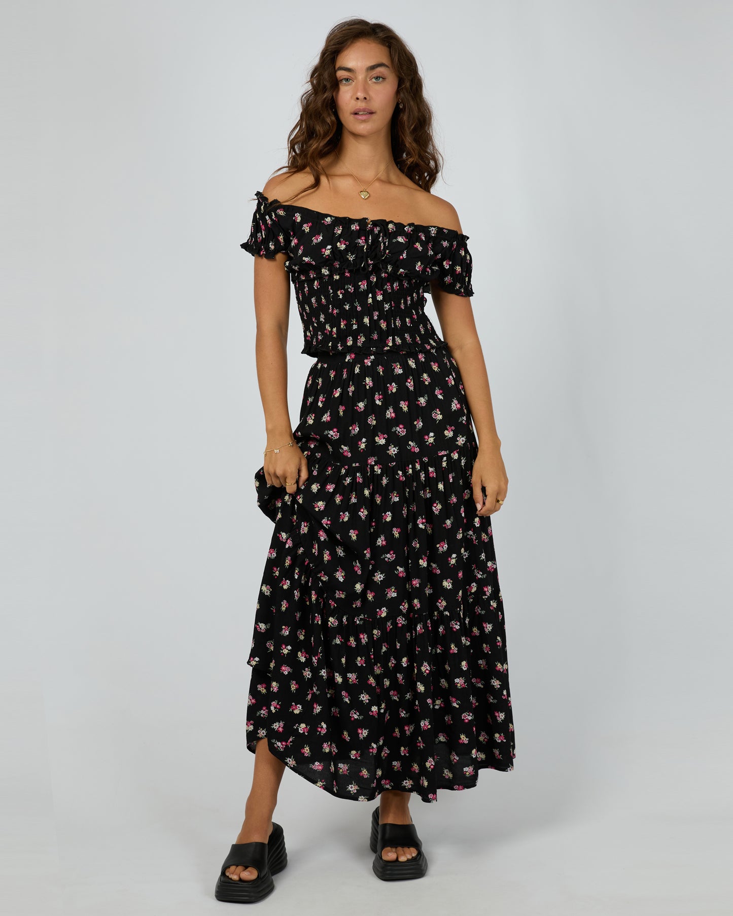 All About Eve VIENNA MAXI SKIRT