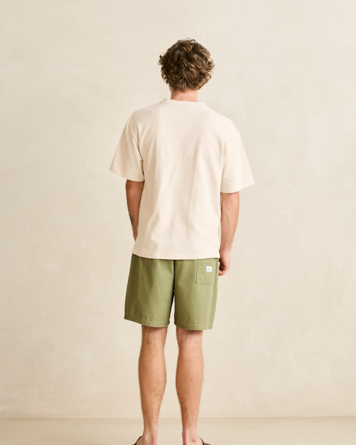Rhythm Vintage Jersey SS Henley