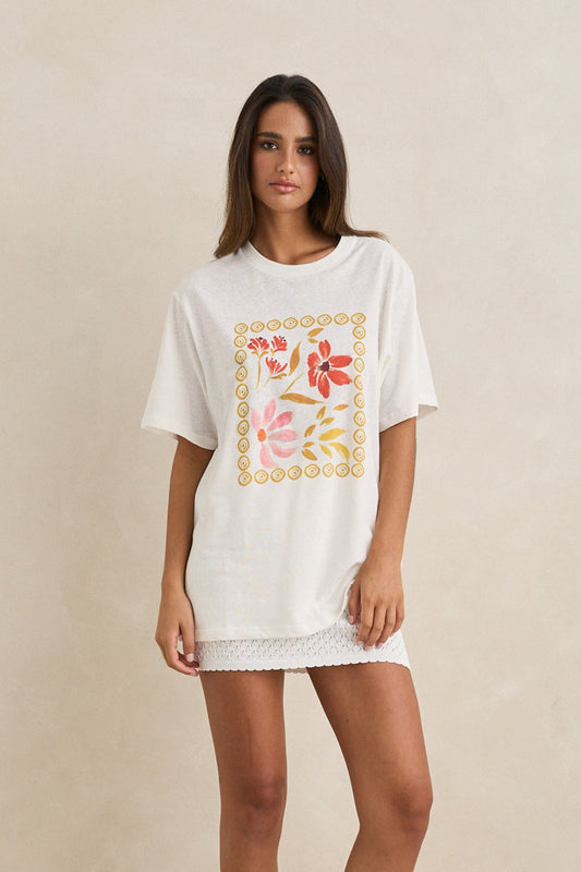 Rhythm WILDFLOWER OVERSIZED T-SHIRT